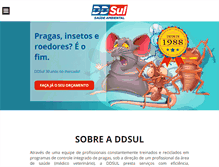 Tablet Screenshot of ddsul.com.br